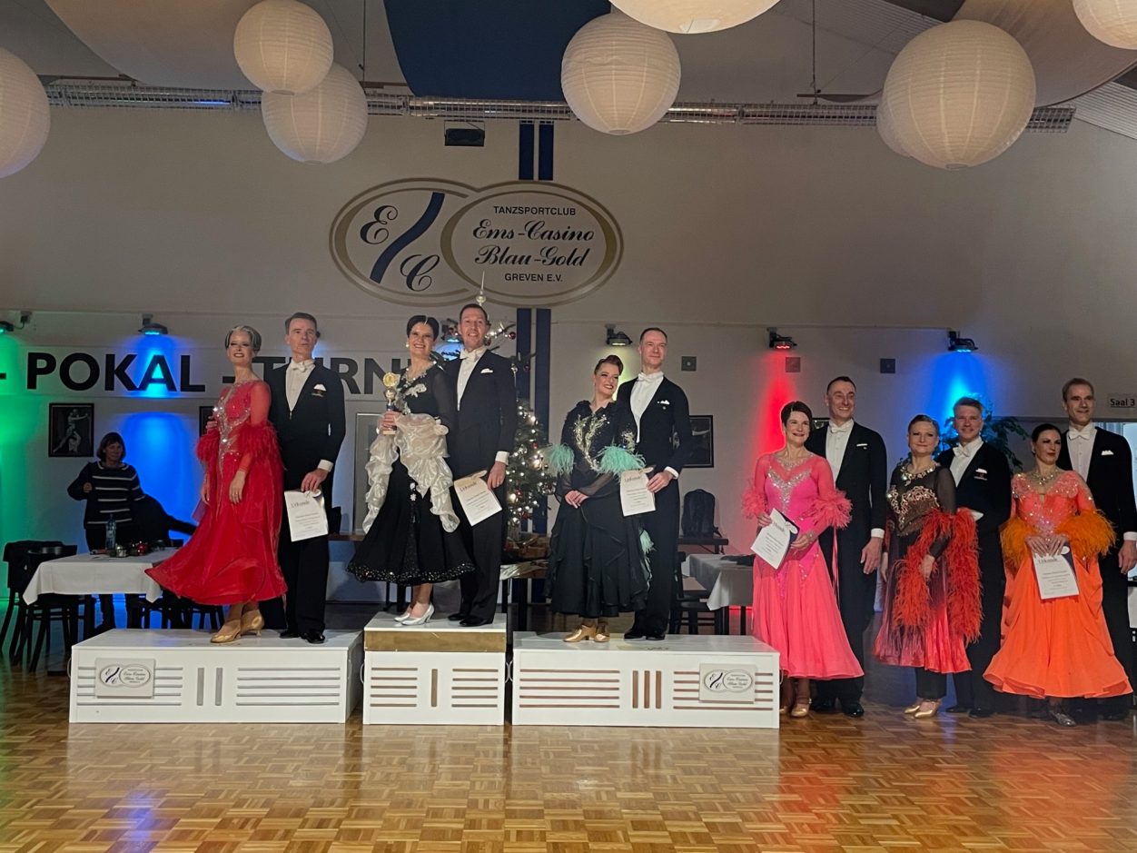 MAS III S: Heike und Achim Stegemann Platz 1