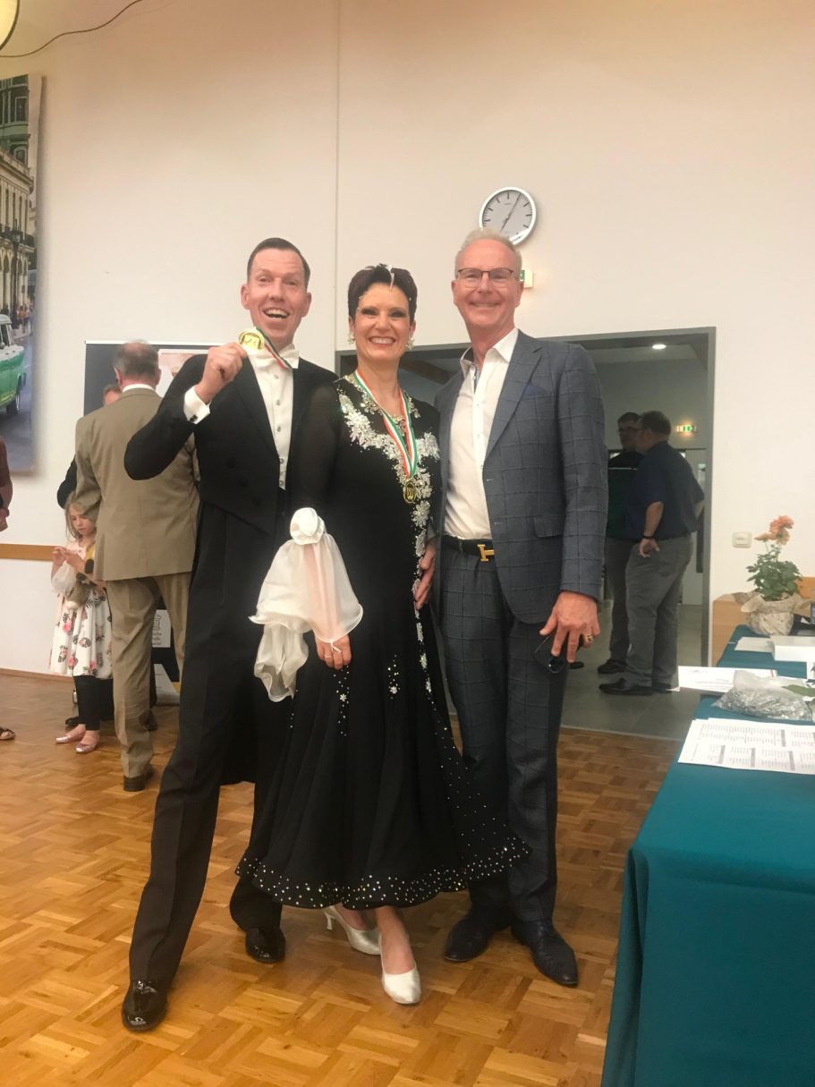 Hattrick LM, Stegemanns mit Trainer Thomas Derner